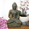 Steinfigur Buddha Sitzend Aus Antik Steinguss - Bundashra -Outlet GARTENTRAUM Store steinfigur buddha sitzend aus antik steinguss bundashra