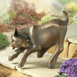 Stilvolle Garten Ziegenskulptur Aus Bronze - Zicklein