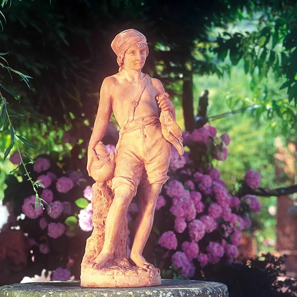 Terrakotta Jungen Skulptur Frostbeständig - Sarto 3 Terrakotta Jungen Skulptur Frostbeständig - Sarto