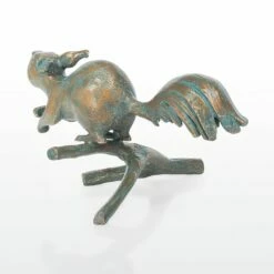 Tierskulpturen Set Aus 4 Bronze Eichhörnchen - Eichhörnchen Set -Outlet GARTENTRAUM Store tierskulpturen set aus 4 bronze eichhoernchen eichhoernchen set4