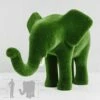 Topiary Elefant - Gartenskulptur Grün - GFK & Kunstrasen - Taru