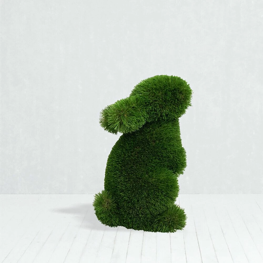 Topiary Gartenfigur Hase - GFK & Kunstrasen - Grün - Klopfer 6 Topiary Gartenfigur Hase - GFK & Kunstrasen - Grün - Klopfer – Bild 4