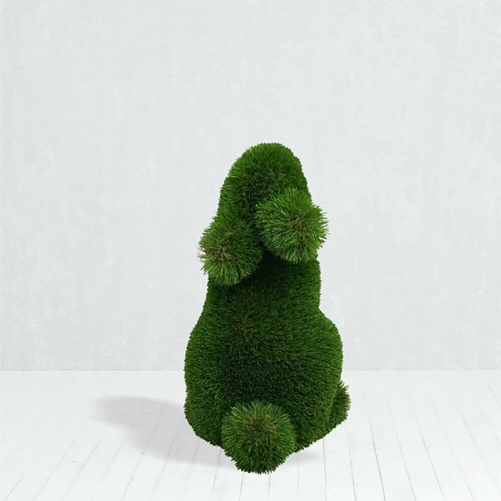 Topiary Gartenfigur Hase - GFK & Kunstrasen - Grün - Klopfer 8 Topiary Gartenfigur Hase - GFK & Kunstrasen - Grün - Klopfer – Bild 6