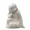Träumende Mädchen Steinguss Gartenfigur Im Sitzen - Kotori -Outlet GARTENTRAUM Store traeumende maedchen steinguss gartenfigur im sitzen kotori