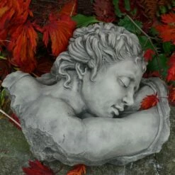 Träumende Steinguss Frauenbüste Für Den Garten - Bromia