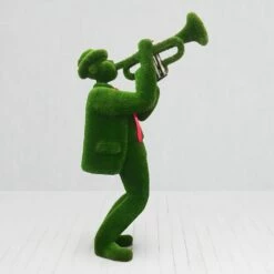 Trompetenspieler Topiary - Große Musiker Gartenfigur - Peter
