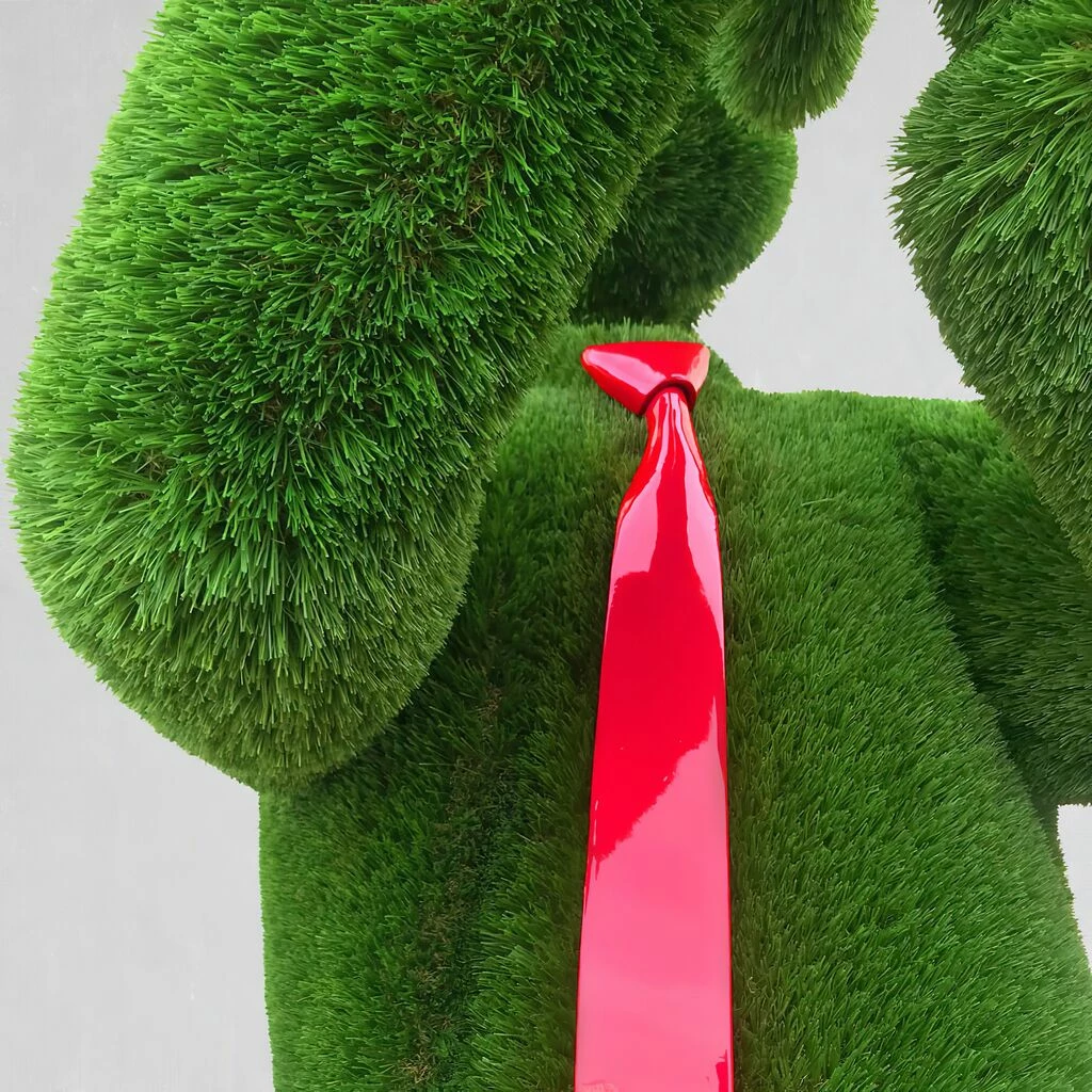 Trompetenspieler Topiary - Große Musiker Gartenfigur - Peter 7 Trompetenspieler Topiary - Große Musiker Gartenfigur - Peter – Bild 5