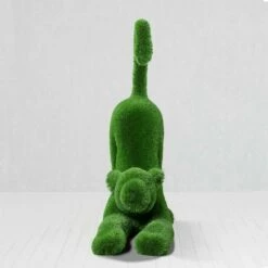 Verspieltes Löwen-Baby Topiary - Gartenplastik - Leonti -Outlet GARTENTRAUM Store verspieltes loewen baby topiary gartenplastik leonti3