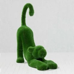 Verspieltes Löwen-Baby Topiary - Gartenplastik - Leonti -Outlet GARTENTRAUM Store verspieltes loewen baby topiary gartenplastik leonti4