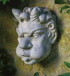 Wandrelief Antik Teufel - Grinch