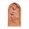Wandrelief Madonna Mit Kind Aus Terracotta - Santo