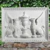 Wandrelief Mit Greifen Historisch Steinguss - Cruzaron -Outlet GARTENTRAUM Store wandrelief mit greifen historisch steinguss cruzaron