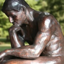 Wertvolle Bronze Figur - Der Denker Von Rodin -Outlet GARTENTRAUM Store wertvolle bronze figur der denker von rodin6