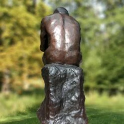 Wertvolle Bronze Figur - Der Denker Von Rodin -Outlet GARTENTRAUM Store wertvolle bronze figur der denker von rodin7