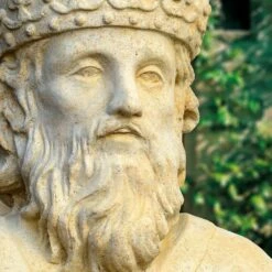 Wertvolle Stein Skulptur - Bischhof Urban I. -Outlet GARTENTRAUM Store wertvolle stein skulptur bischhof urban i4