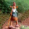 Wetterfeste Deko Holzfigur Zwerg Mit Wanderrucksack - Wanderzwerg 2 Wetterfeste Deko Holzfigur Zwerg Mit Wanderrucksack - Wanderzwerg -Outlet GARTENTRAUM Store wetterfeste deko holzfigur zwerg mit wanderrucksack wanderzwerg