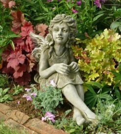 Wetterfeste Gartenelfe Fleur - Fiona Jane Scott -Outlet GARTENTRAUM Store wetterfeste gartenelfe fleur fiona jane scott3