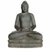 Wetterfeste Steinguss Buddha Skulptur In Meditation - Bima