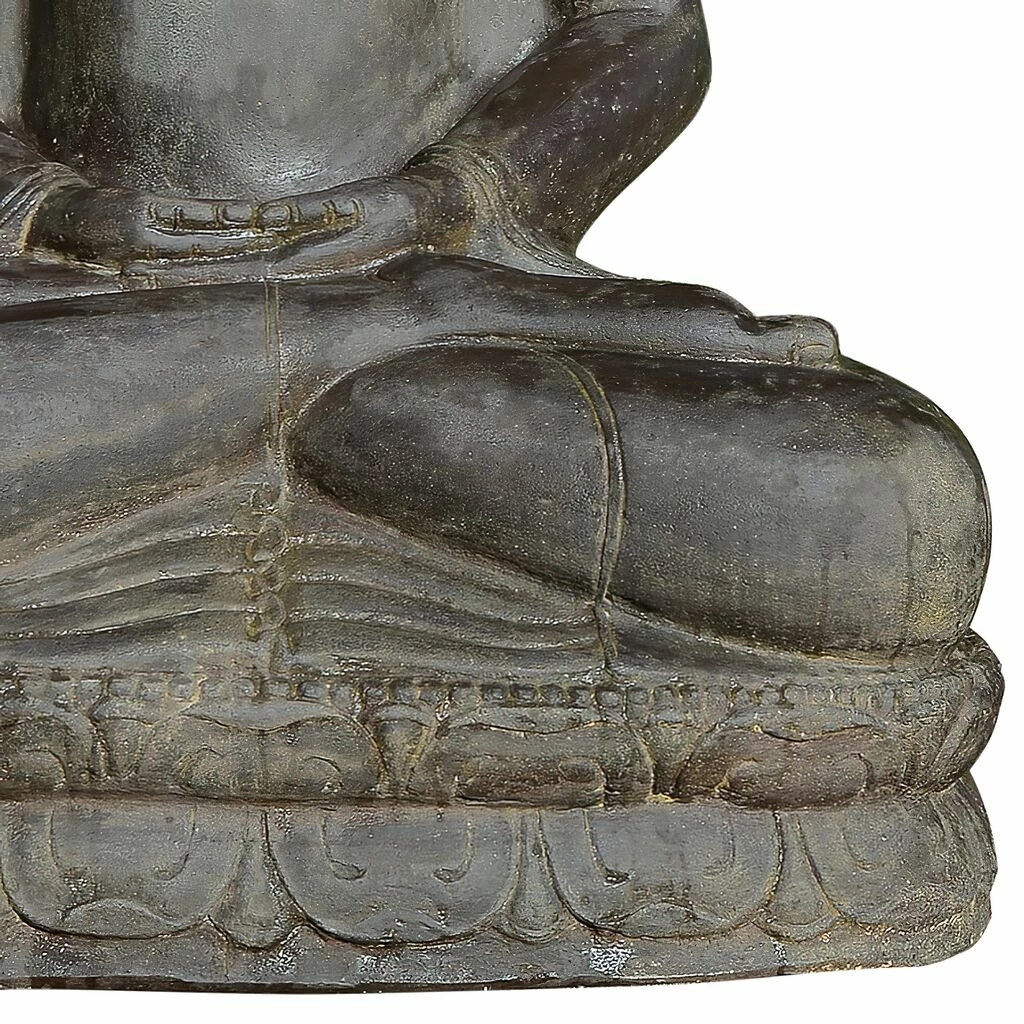 Wetterfeste Steinguss Buddha Skulptur In Meditation - Bima 5 Wetterfeste Steinguss Buddha Skulptur In Meditation - Bima – Bild 3