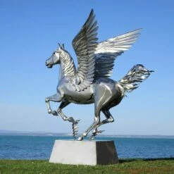 XXL Garten Skulptur Pegasus Aus Rost Metall Oder Edelstahl - Infigotum 8 XXL Garten Skulptur Pegasus Aus Rost Metall Oder Edelstahl - Infigotum -Outlet GARTENTRAUM Store xxl garten skulptur pegasus aus rost metall oder edelstahl infigotum3
